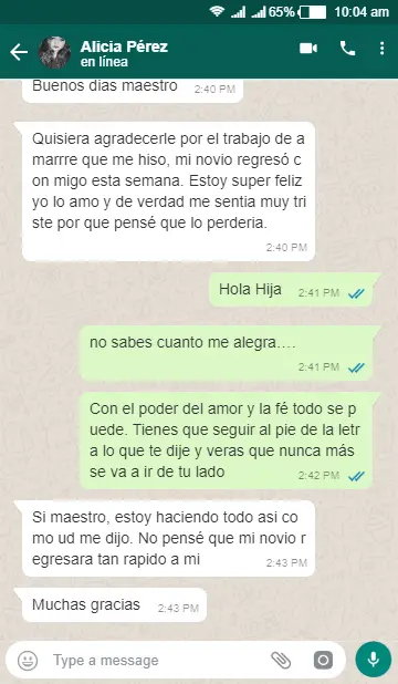 Testimonio WhatsApp 1 &mdash; Brujos en USA